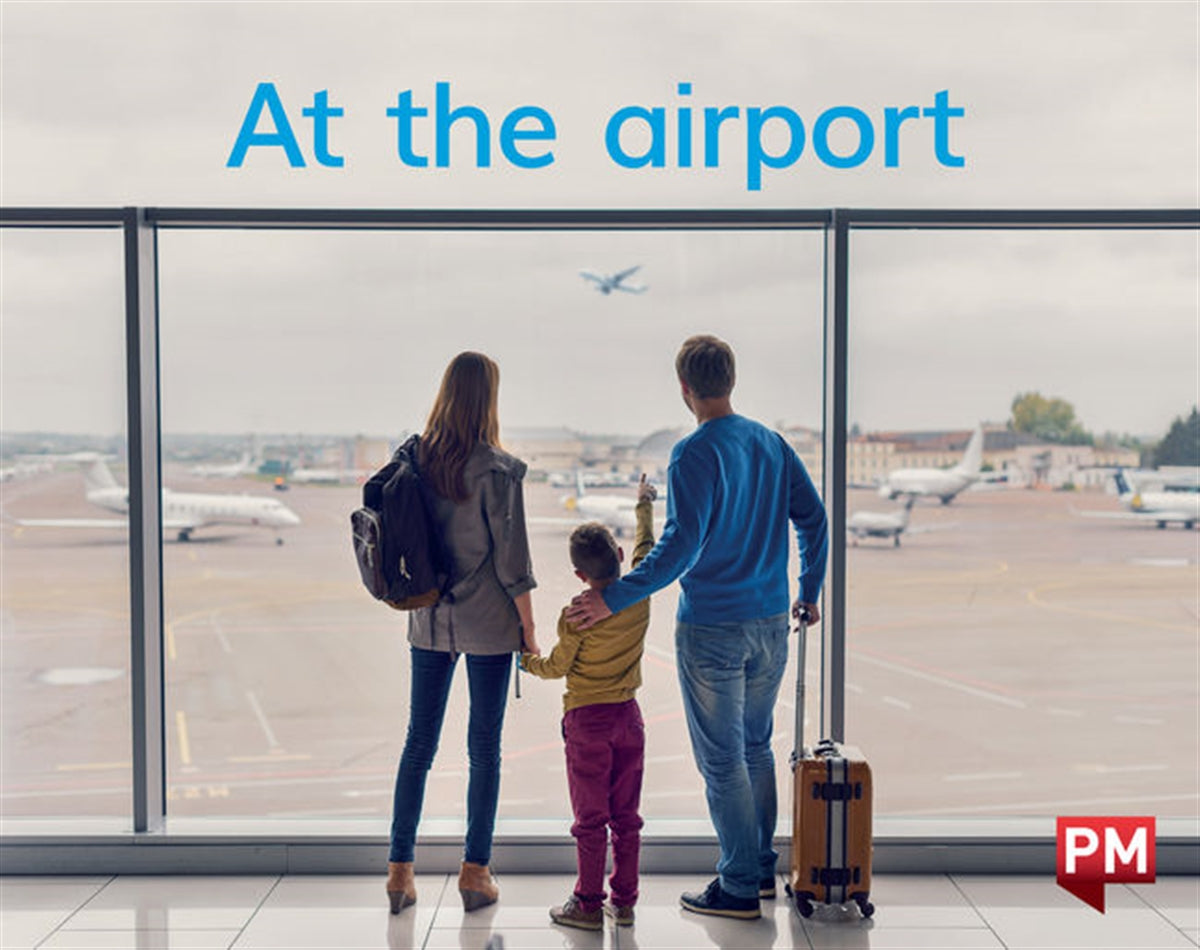 At the airport
