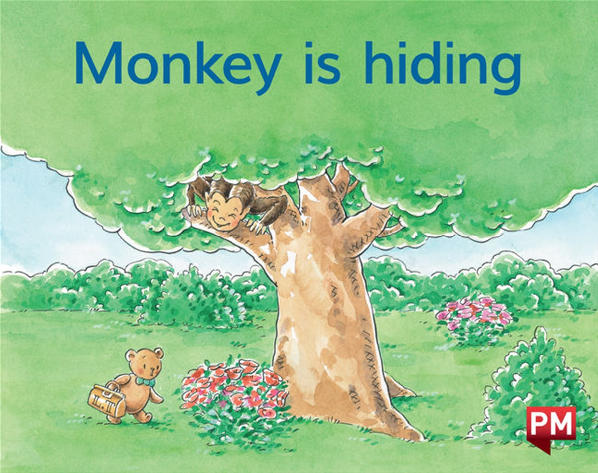 Monkey is hiding
