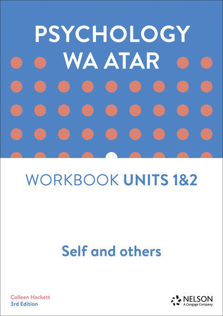 Psychology: Self and Others WA ATAR - Units 1 & 2: Workbook 3rd Edition