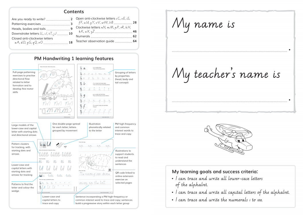 PM Handwriting for Victoria - Year 1