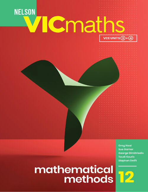 Nelson VICmaths 12 Mathematical Methods Student Book