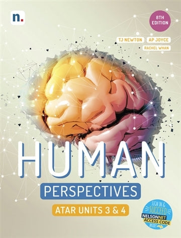 Human Perspectives ATAR Units 3 & 4 Student Book with 1 x 26 month NelsonNetBook access code