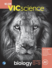 VICscience Biology: Units 1 & 2 - Student Book with 26 month NelsonNetBook access code (Print & Digital)