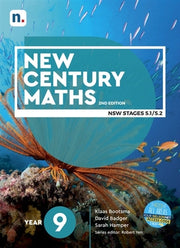 New Century Maths 9 Student Book (1 x 26 month NelsonNetBook access code)