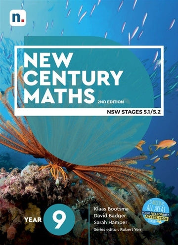 New Century Maths 9 Student Book (1 x 26 month NelsonNetBook access code)