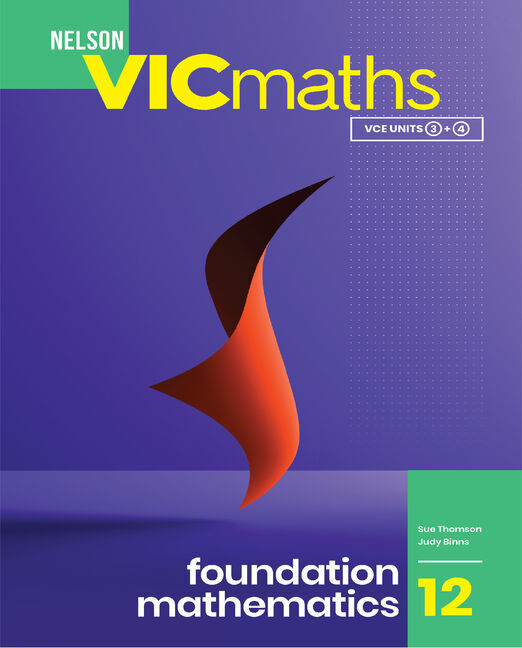 Nelson VicMaths 12 Foundation Mathematics