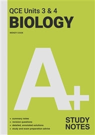 A+ Biology for QCE - Units 3 & 4: Study Notes