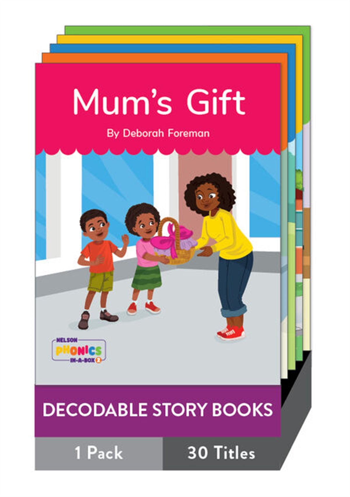 Nelson Phonics-in-a-Box 2: Decodable Story Books x 30