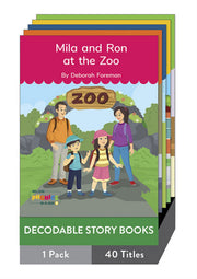 Nelson Phonics-in-a-Box 3: Decodable Story Books x 40