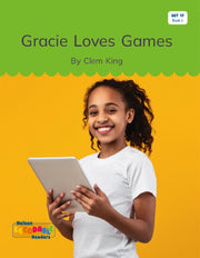 Gracie Loves Games (Set 17, Book 1) - Nelson Decodable Readers