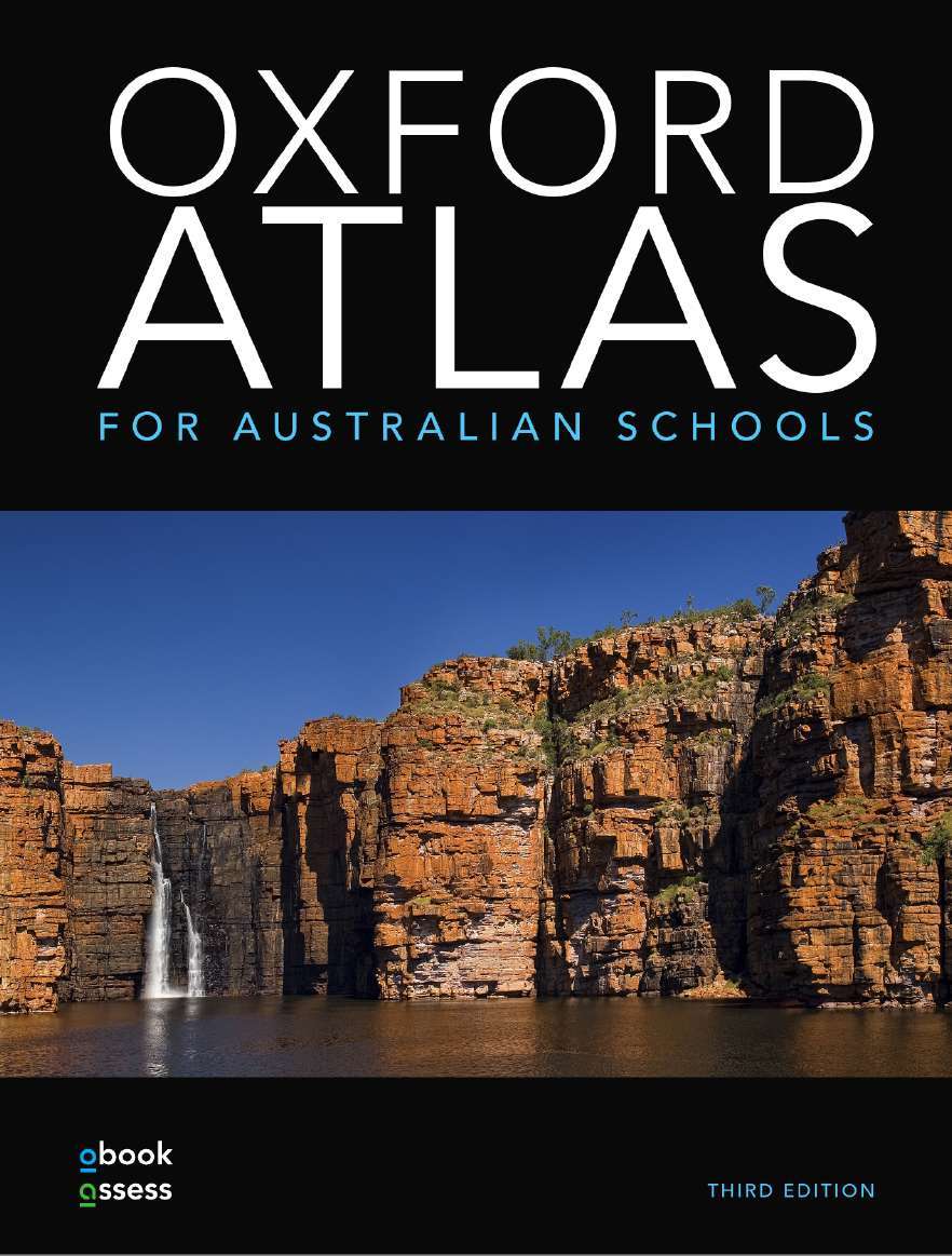 Oxford Atlas for Australian Schools - Student Book + obook/assess (Print & Digital)