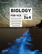 Biology for VCE - Units 3 & 4: Student Book + obook pro (Print & Digital)