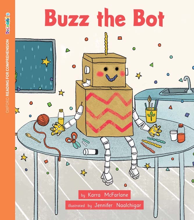 ORFC Oxford Decodable Book 15 - Buzz the Bot (Pack of 6)