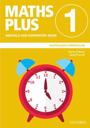 Maths Plus Australian Curriculum Edition - Mentals & Homework Book: Year 1 (2023)