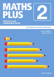 Maths Plus Australian Curriculum Edition - Mentals & Homework Book: Year 2 (2023)