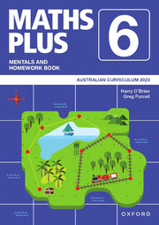 Maths Plus Australian Curriculum Edition - Mentals & Homework Book: Year 6 (2023)