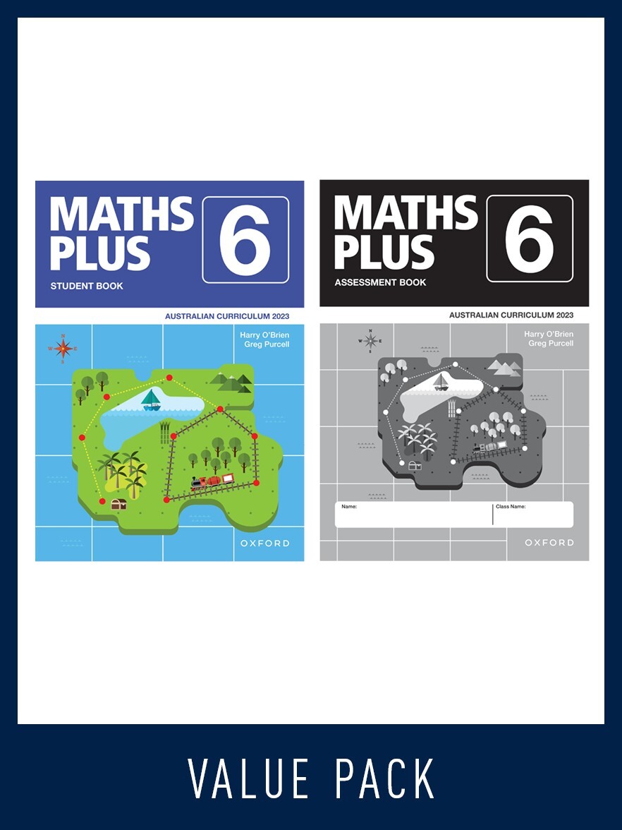 Maths Plus Australian Curriculum - Student and Assessment Value Pack: Year 6 (2023)