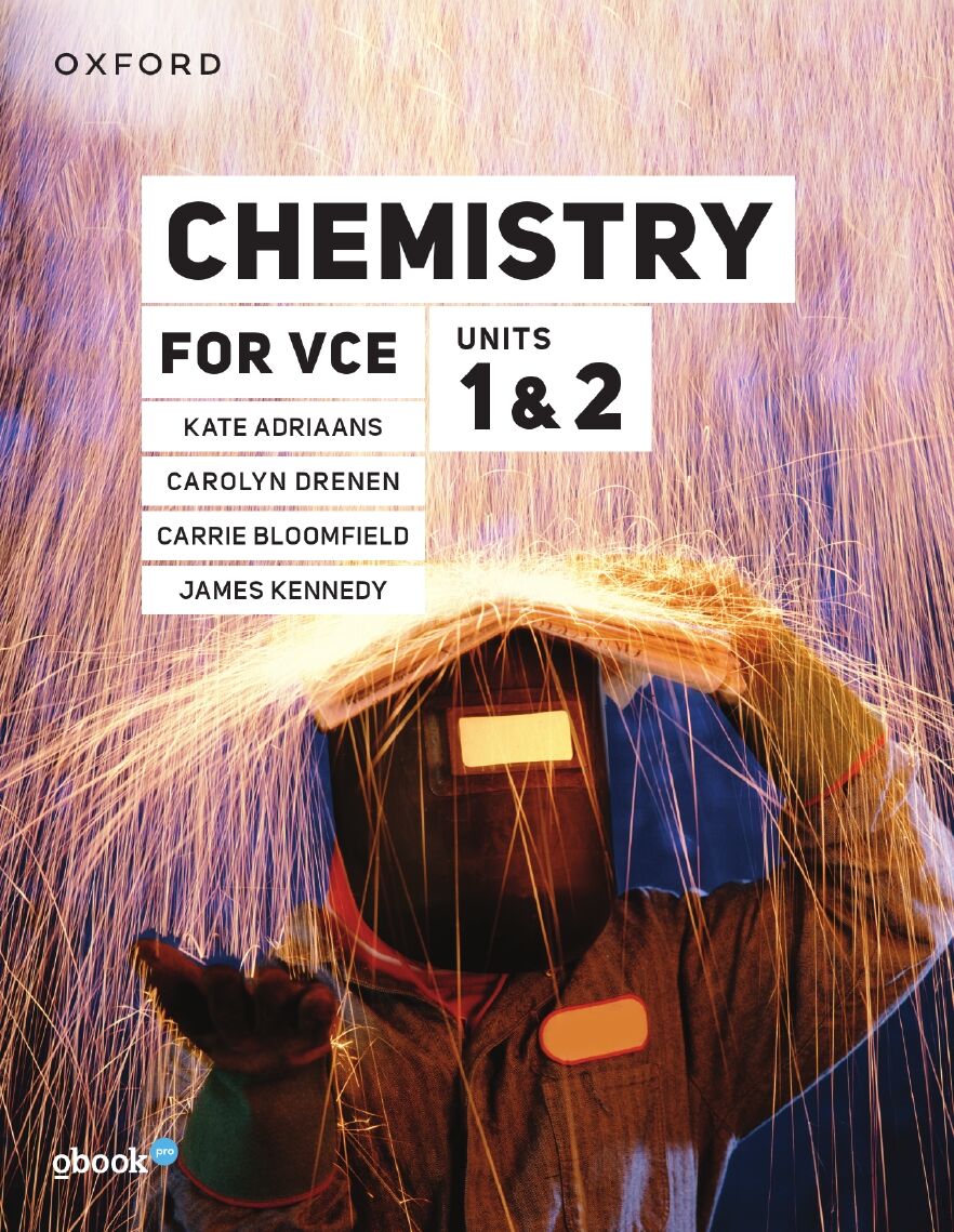 Chemistry for VCE - Units 1 & 2: Student Book + obook pro (Print & Digital)
