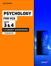 Psychology for VCE - Unit 3 & 4: Student Workbook + obook pro (Print & Digital)