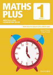 Maths Plus NSW Edition - Mentals & Homework Book: Year 1
