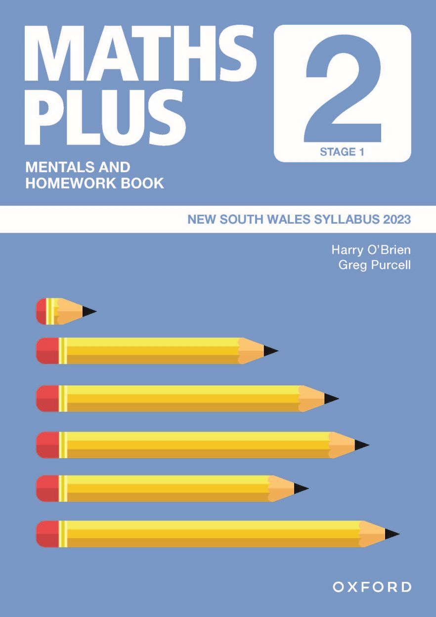 Maths Plus NSW Edition - Mentals & Homework Book: Year 2