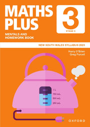 Maths Plus NSW Edition - Mentals & Homework Book: Year 3