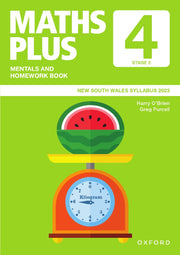 Maths Plus NSW Edition - Mentals & Homework Book: Year 4