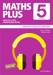 Maths Plus NSW Edition - Mentals & Homework Book: Year 5