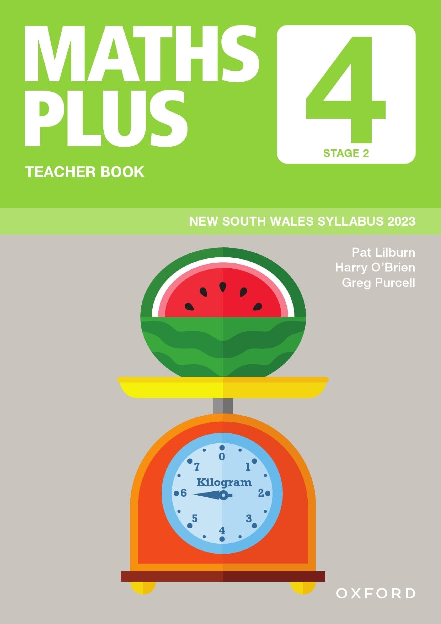 Maths Plus NSW Edition - Teacher Book: Year 4