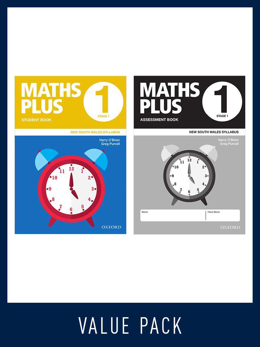Maths Plus NSW Edition - Student and Assessment Book Value Pack: Year 1