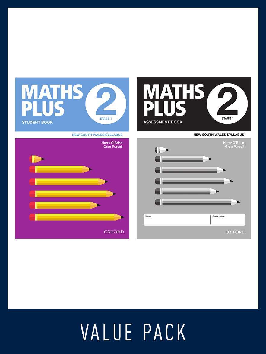 Maths Plus NSW Edition - Student and Assessment Book Value Pack: Year 2