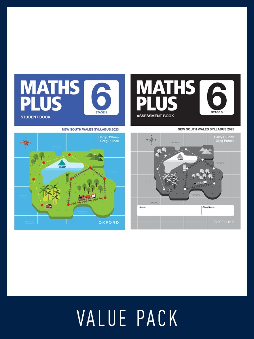 Maths Plus NSW Edition - Student and Assessment Book Value Pack: Year 6