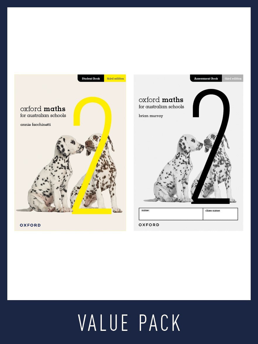 Oxford Maths Student & Assessment Book AC Value Pack - Year 2 (Third Edition)