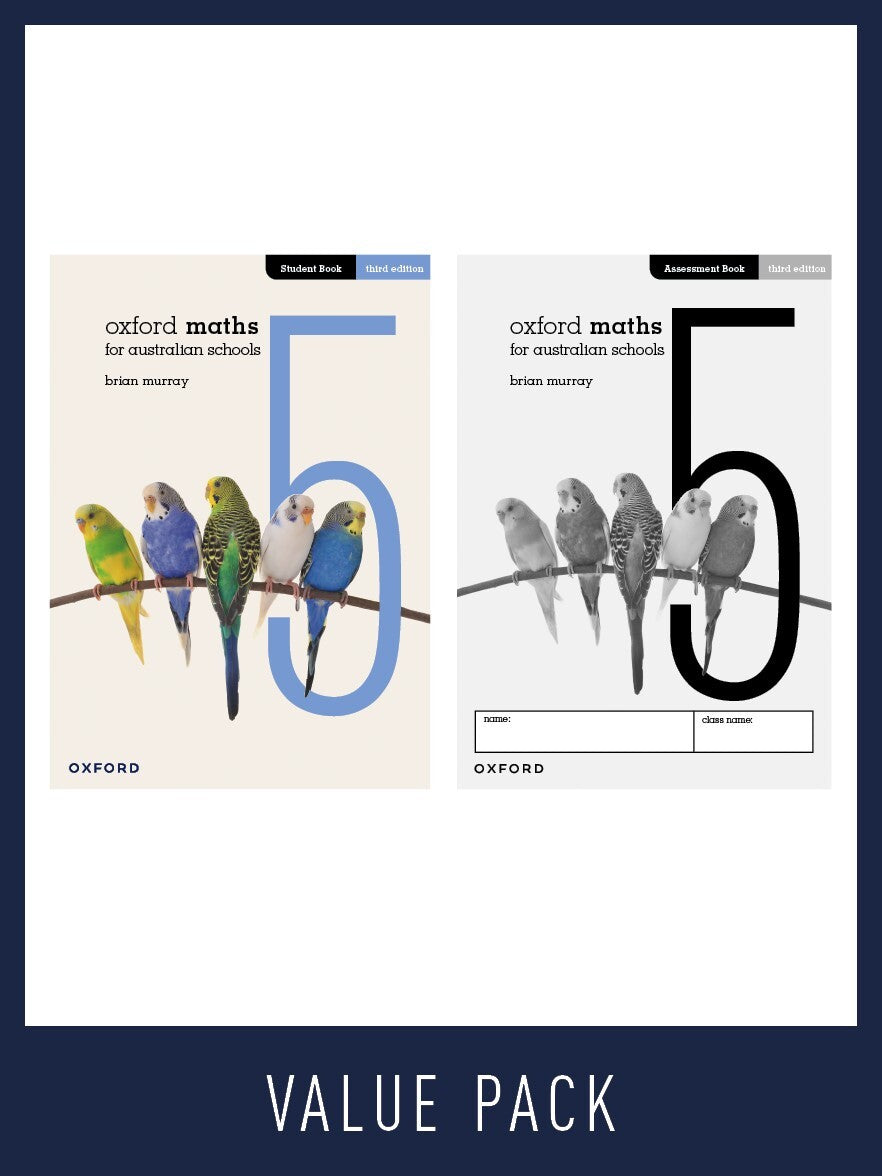 Oxford Maths Student & Assessment Book AC Value Pack - Year 5 (Third Edition)