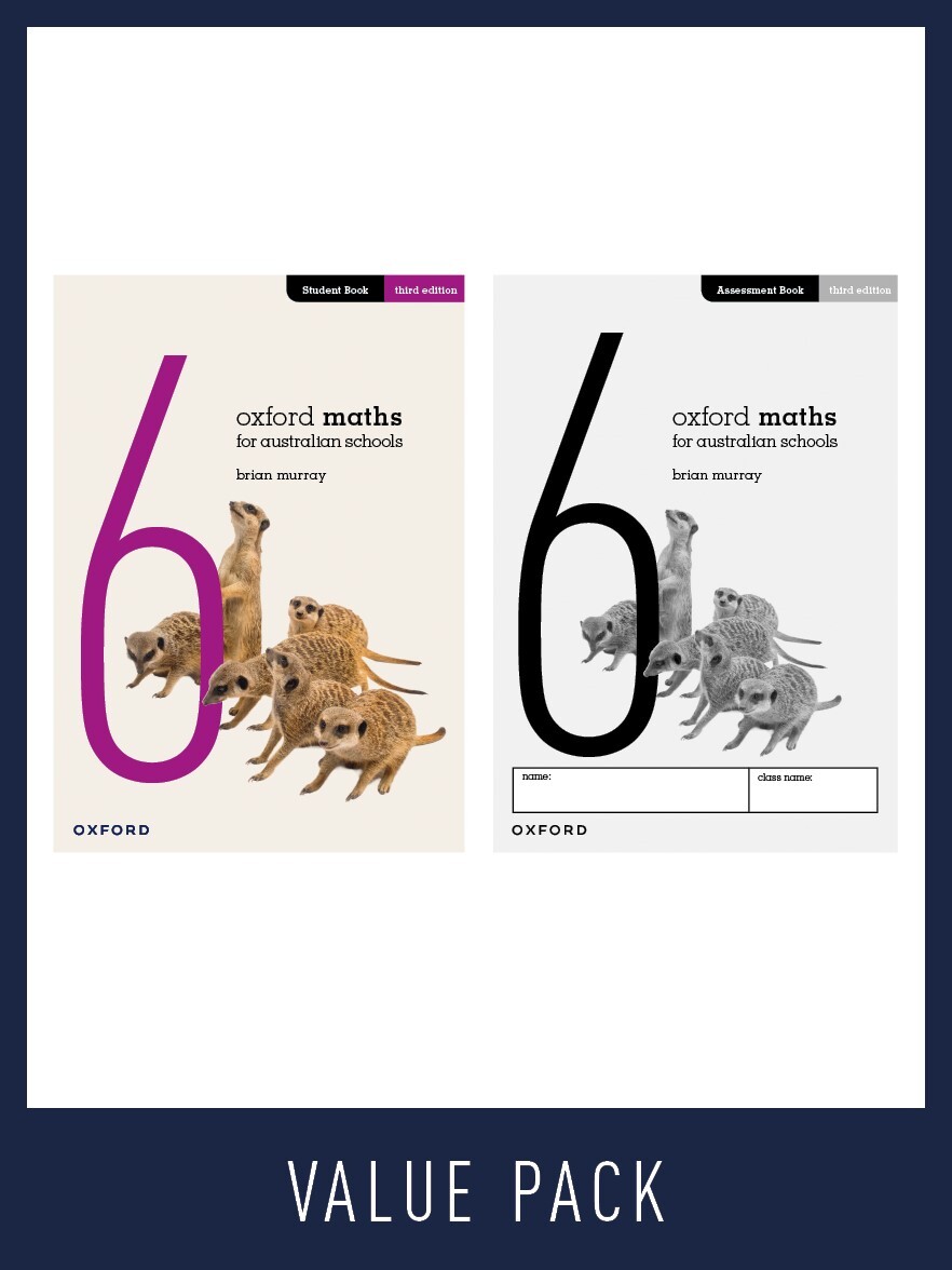 Oxford Maths Student & Assessment Book AC Value Pack - Year 6 (Third Edition)