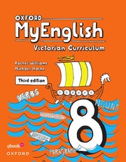 Oxford MyEnglish VIC Curriculum - Year 8 (Third Edition): Student Book +obook pro (Print & Digital)