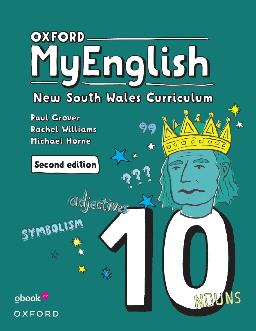 Oxford MyEnglish 10 NSW - Second Edition: Student book + obook assess (Print & Digital)