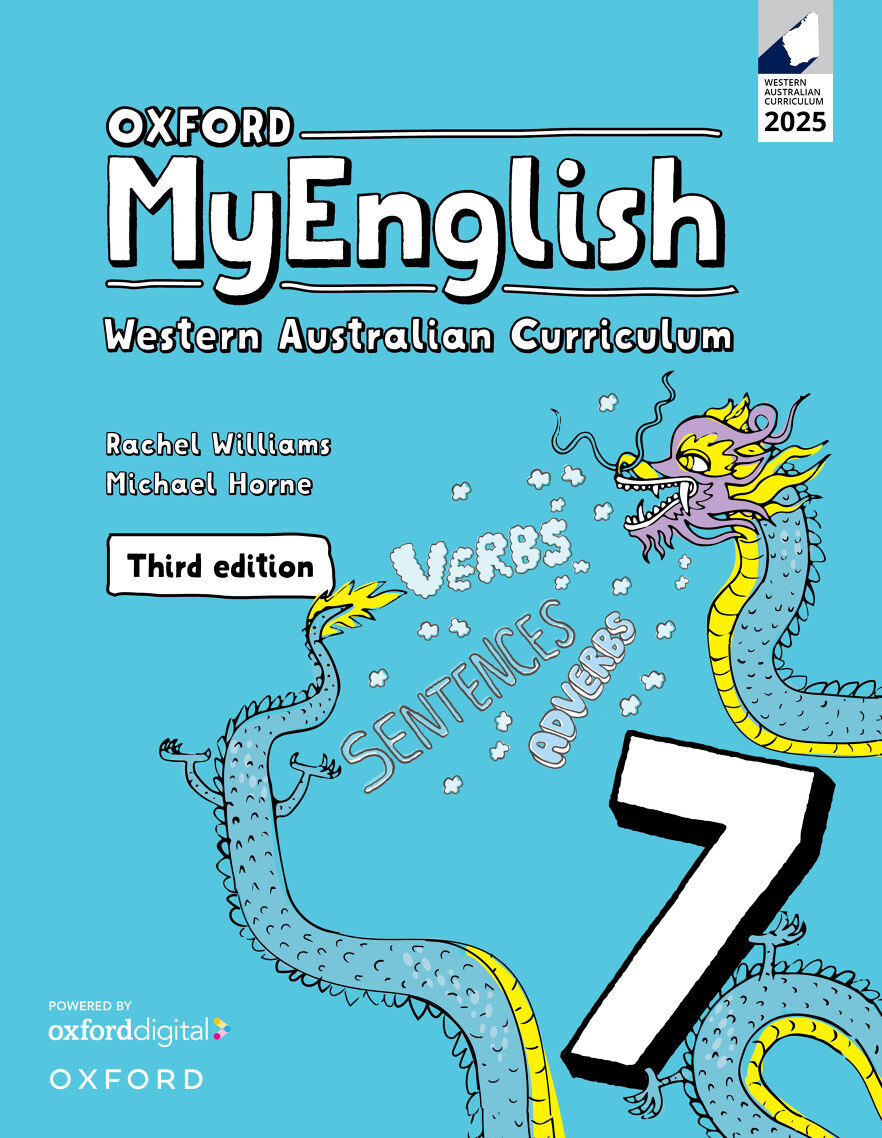 Oxford MyEnglish for WA Curriculum - Year 7: Student Workbook + obook Pro