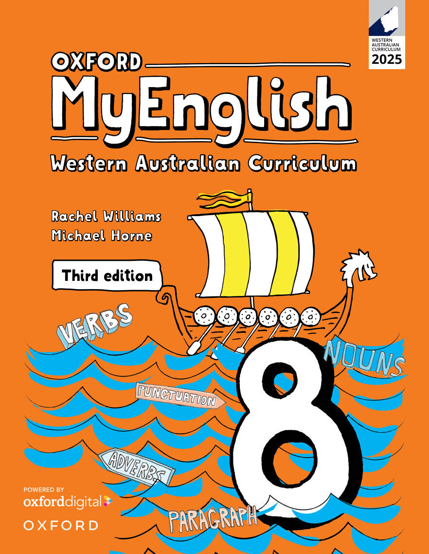 Oxford MyEnglish for WA Curriculum - Year 8: Student Workbook + obook Pro