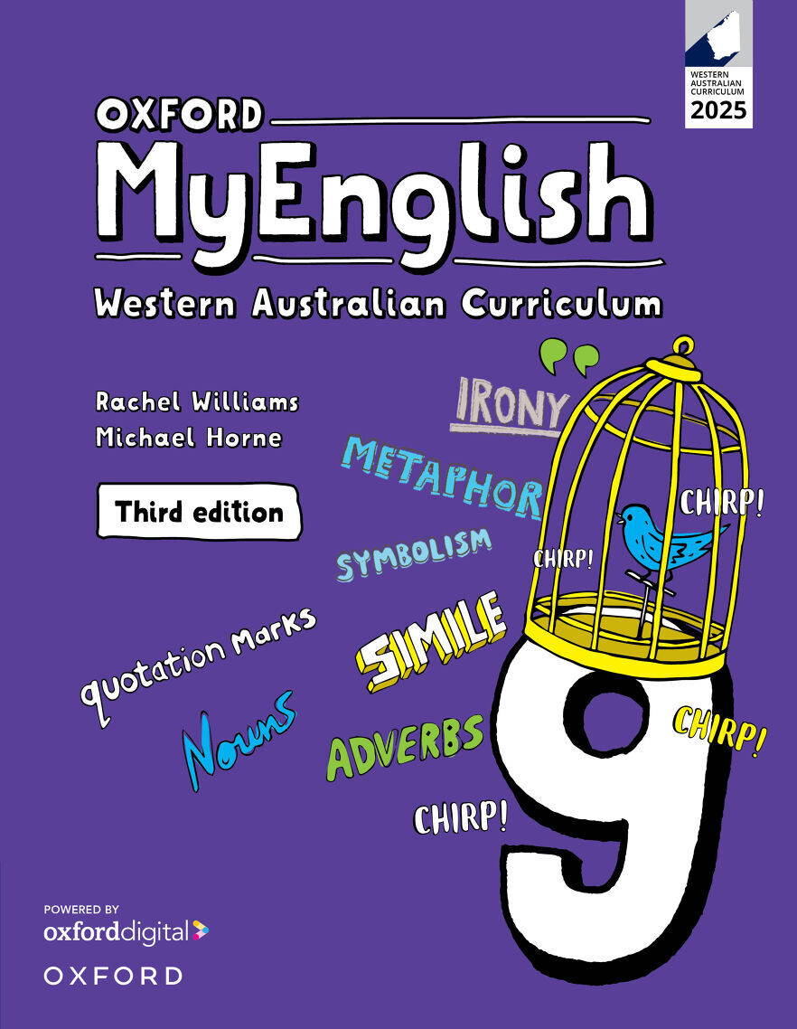 Oxford MyEnglish for WA Curriculum - Year 9: Student Workbook + obook Pro
