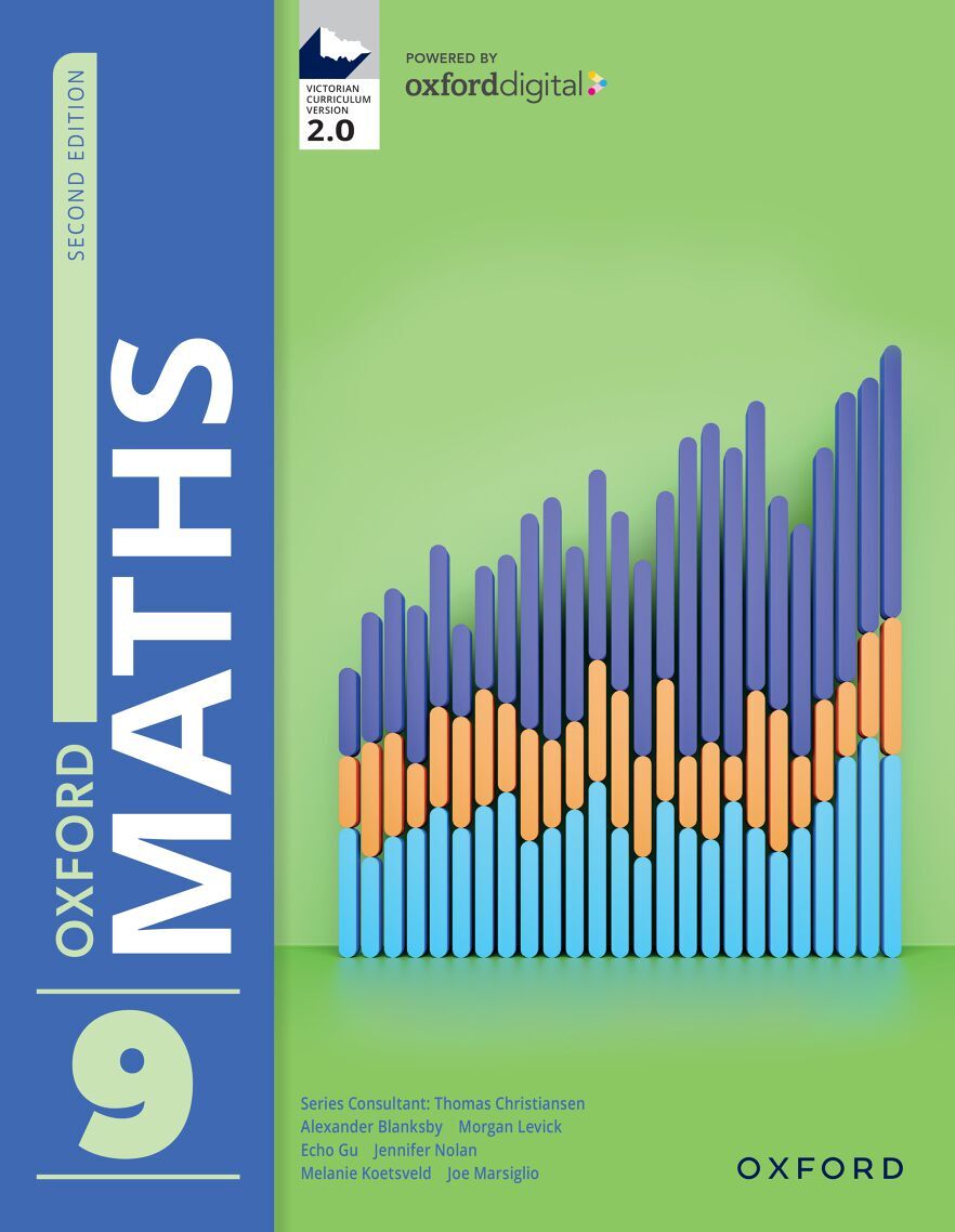 Oxford Maths 9 VIC - Student Book + Essential Access (Print & Digital)