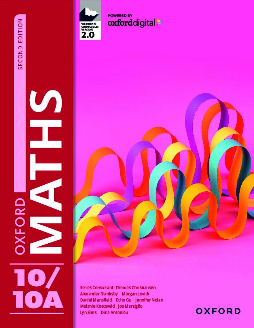 Oxford Maths 10 VIC - Student Book + Essential Access (Print & Digital)