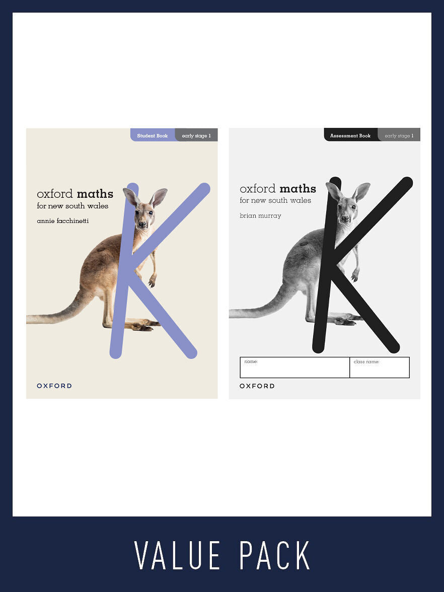 Oxford Maths for New South Wales (NSW) Value Pack - Year K
