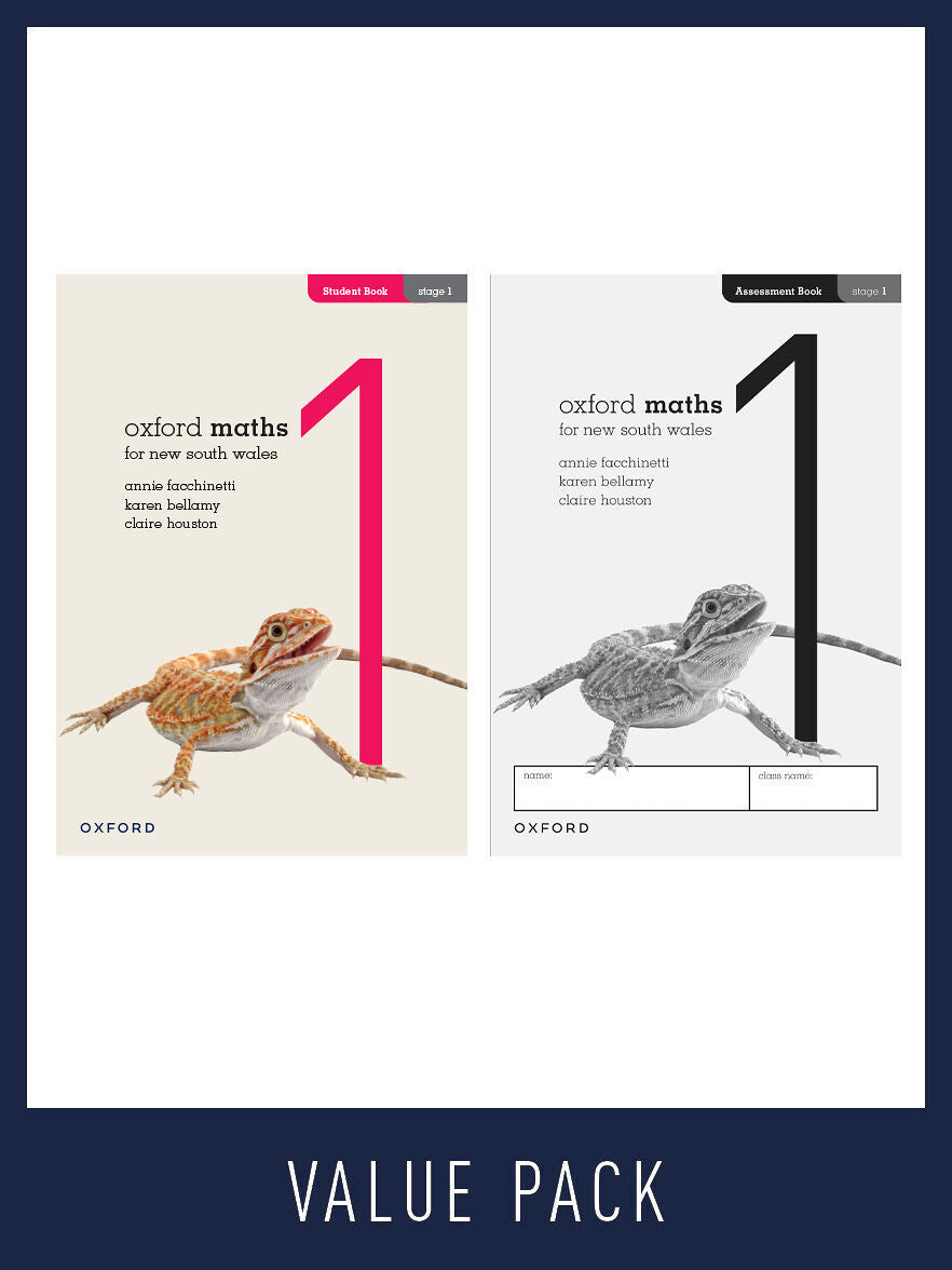 Oxford Maths for New South Wales Value (NSW) Pack - Year 1