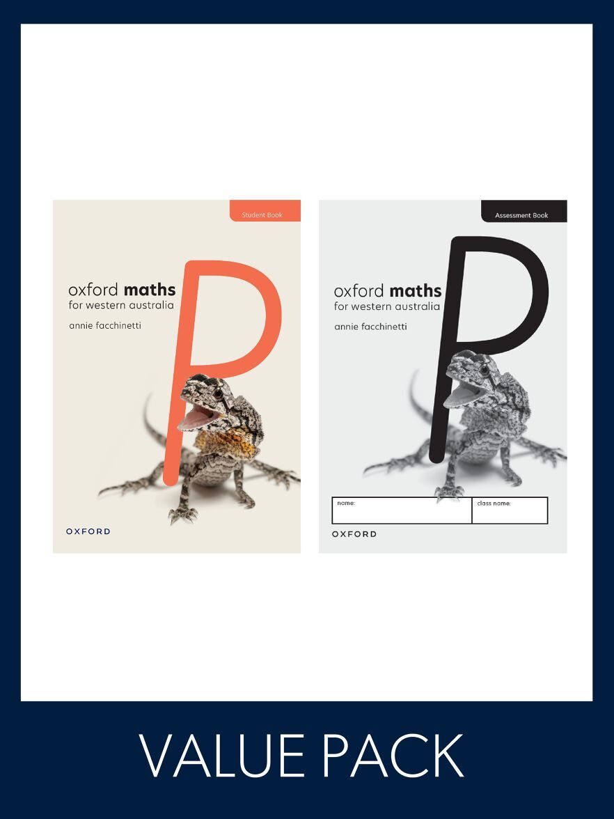 Oxford Maths for Western Australia (WA) Value Pack - Year P