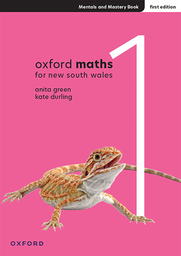 Oxford Maths for New South Wales Mentals and Mastery Book Year 1