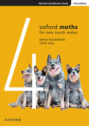 Oxford Maths for New South Wales Mentals and Mastery Book Year 4