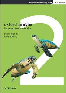 Oxford Maths for Western Australia Mentals and Mastery Book Year 2