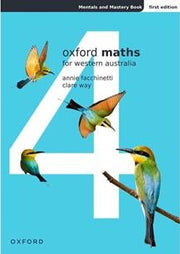 Oxford Maths for Western Australia Mentals and Mastery Book Year 4