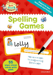 Oxford Reading Tree - Spelling Games Flashcards